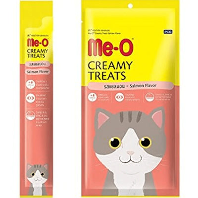 Me-O Salmon Flavor Wet Creamy 60G Cat Treats - Cadotails