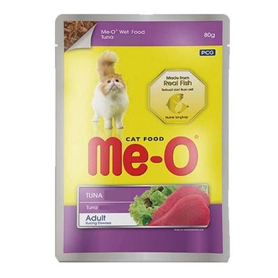 Me-O Tuna Adult 80G Cat Wet Food - Cadotails