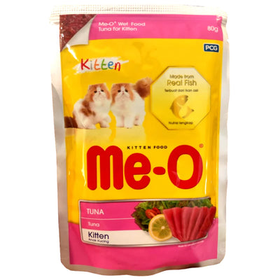 Me-O Tuna Kitten 80G Cat Wet Food - Cadotails