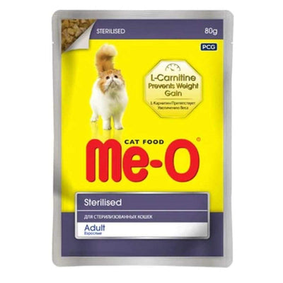 Me-O Wet Sterlised Gravy 80G Adult Cat Wet Food - Cadotails