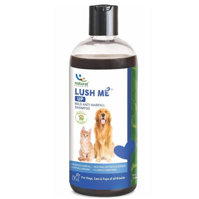 Natural Remedies Lush Me Up Mild Anti-Hairfall Shampoo For Dogs & Cats - Cadotails