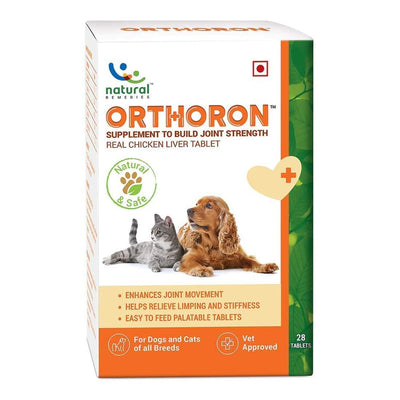 Natural Remedies Orthoron Tablet For Dogs & Cats - Cadotails