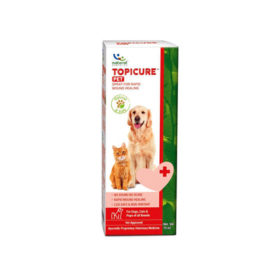 Natural Remedies Topicure Pet Spray For Rapid Wound Healing For Dogs & Cats - Cadotails