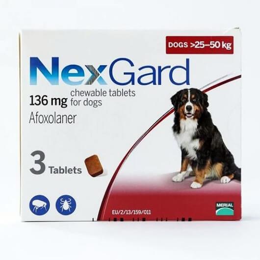 Nexgard Chewable Flea-Tick Tablets For Dogs - Cadotails