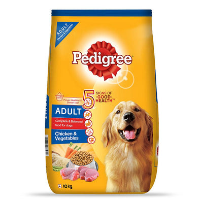 Pedigree Adult Chicken & Vegetables Dog Dry Food - Cadotails