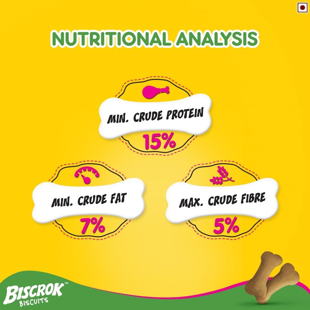 Pedigree Biscrok Biscuits Chicken Flavor (Above 4 Months) Dog Treat - Cadotails