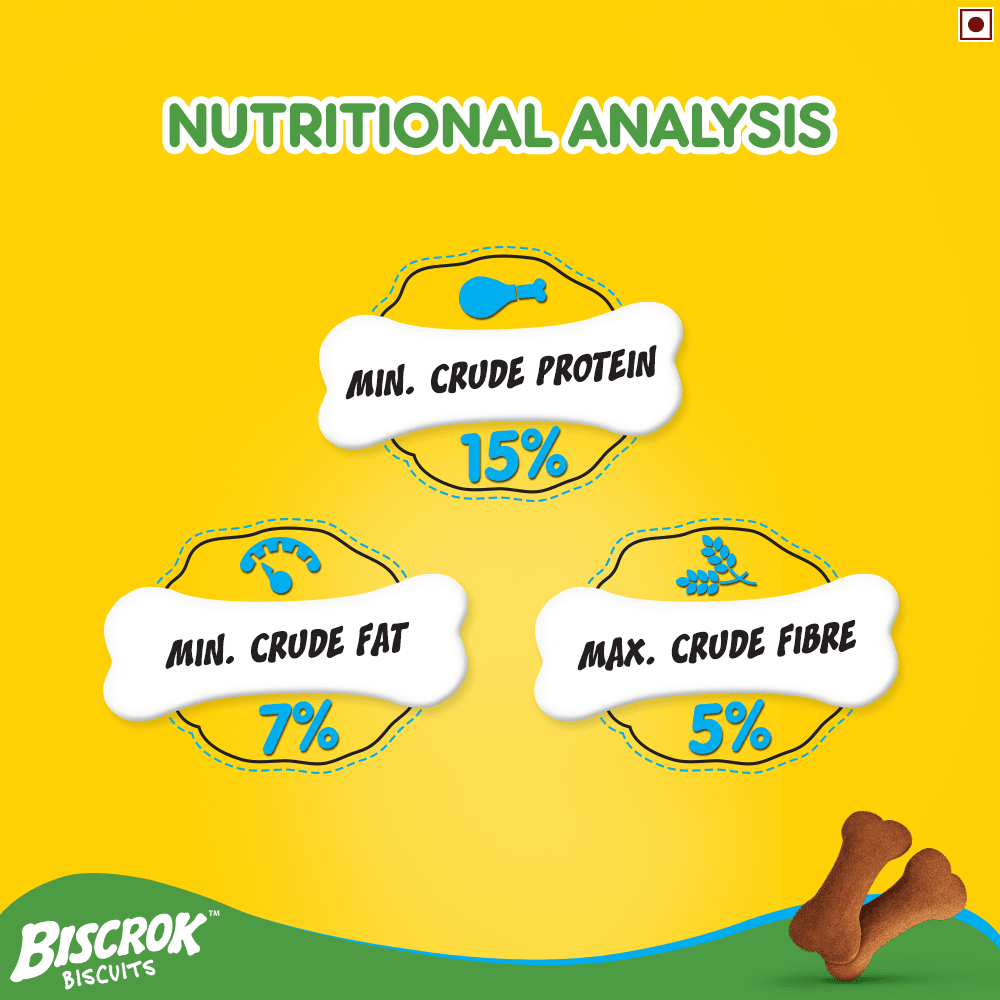 Pedigree Biscrok Biscuits Milk And Chicken Flavor (Above 4 Months) Dog Treat - Cadotails