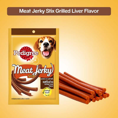 Pedigree Grilled Liver Meat Jerky Stix Adult Dog Treat - Cadotails