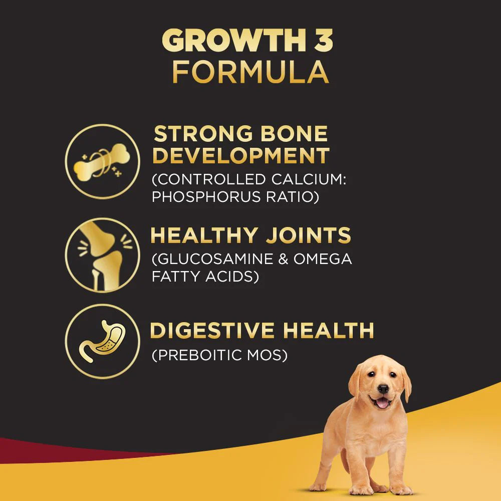 Pedigree Pro Expert Nutrition For Large Breed Puppy (3-18 Months) Dog Dry Food - Cadotails