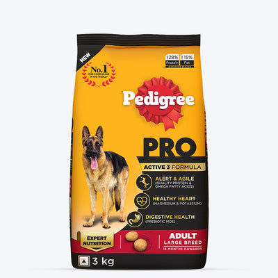 Pedigree Professional Active Adult Large Breed Dog Dry Food - Cadotails