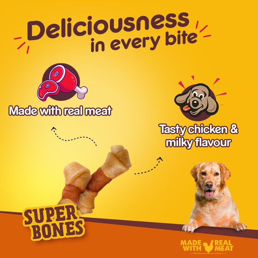 Pedigree Ranchos Super Bones Chicken & Milky - Cadotails