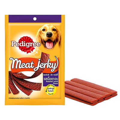 Pedigree Roasted Lamb Meat Jerky Adult Dog Treat - Cadotails