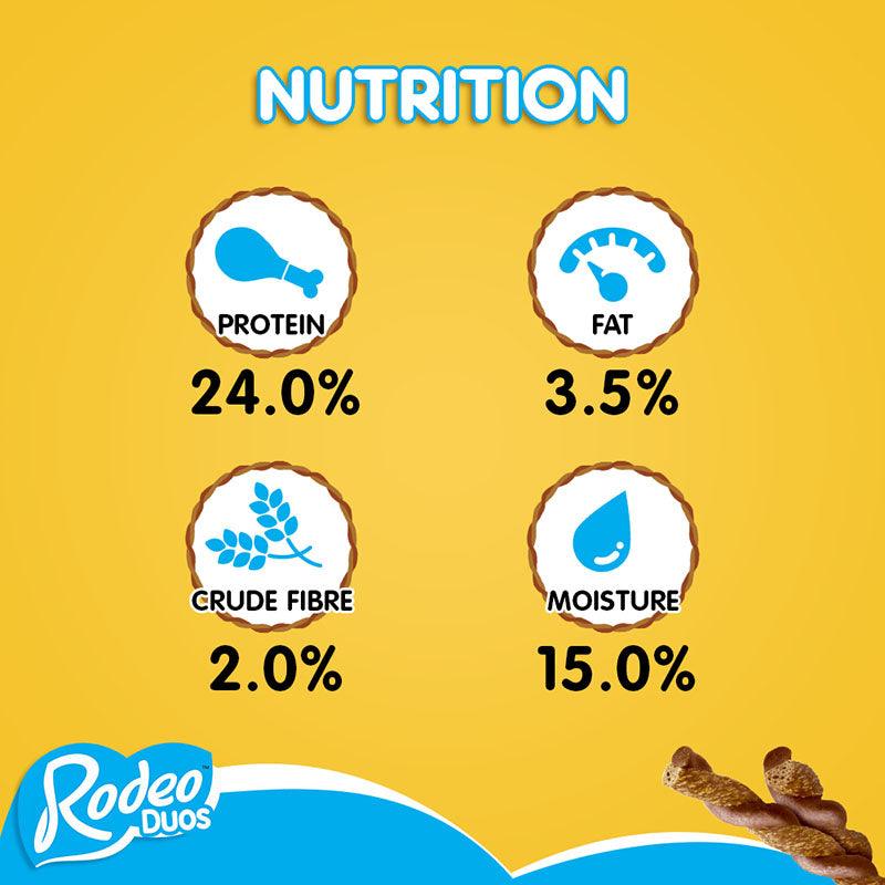 Pedigree Rodeo Duos Chicken & Bacon Dog Treat - Cadotails