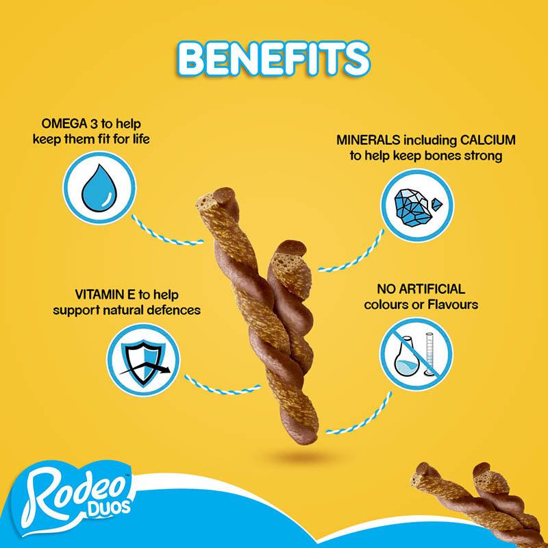 Pedigree Rodeo Duos Chicken & Bacon Dog Treat - Cadotails