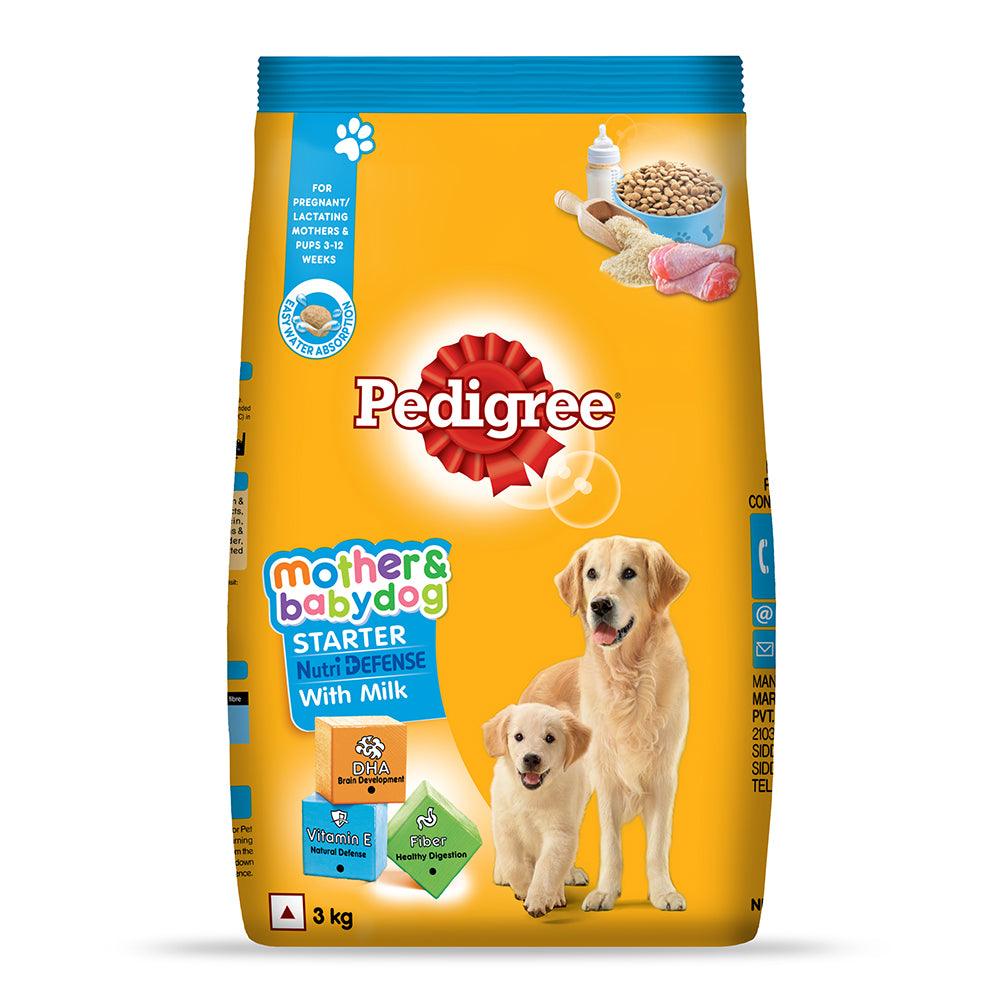 Pedigree Starter Nutri Defense With Milk Pregnant/ Lactating Mothers & Pups (3-12 Weeks) Dog Dry Food - Cadotails