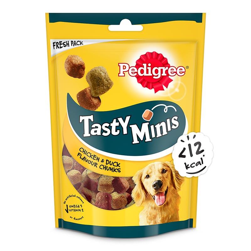 Pedigree Tasty Minis Cubes Chicken & Duck Flavour Chunks Dog Treat - Cadotails