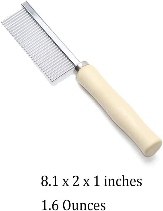 Pet Comb Cp Comb With Wooden Handle - Cadotails