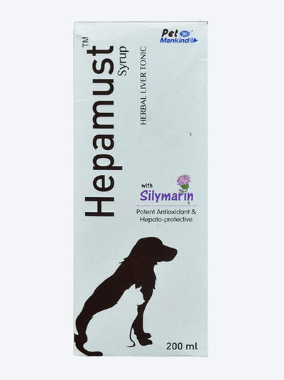 Pet Mankind Hepamust Herbal Liver Tonic For Dogs & Cats - Cadotails
