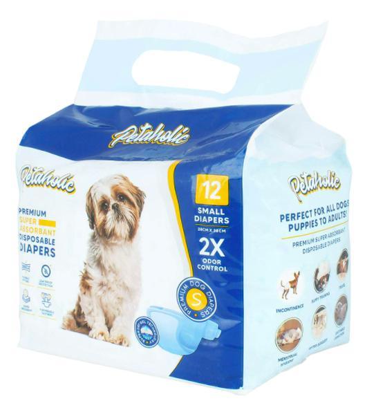 Petaholic Premium Super Absorbent Disposable Diapers For Dogs - Cadotails