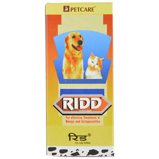 Petcare Ridd Anti Tick And Flea Amitraz Dip Solution For Dogs & Cats - Cadotails