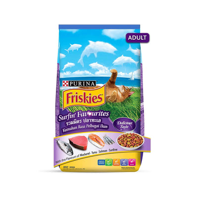 Purina Friskies Surfin Cat Dry Food - Cadotails