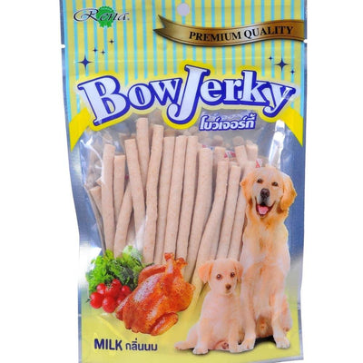 Rena Bow Jerky Milk Sticks 200G Dog Treat - Cadotails