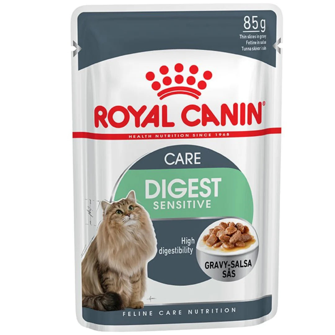 Royal Canin Digest Sensitive Care Gravy Adult Cat Wet Food - Cadotails