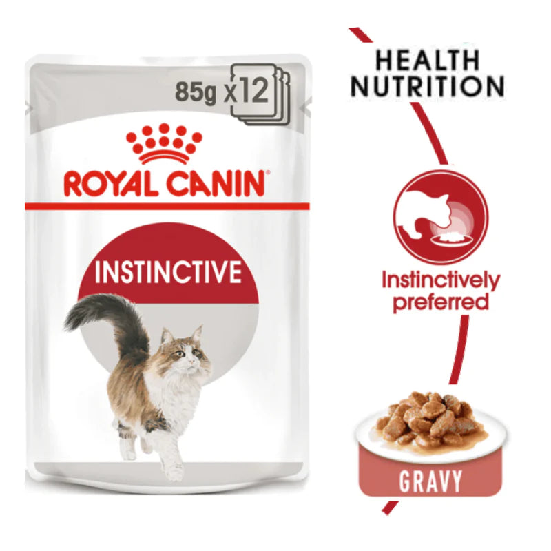 Royal Canin Instinctive Gravy Adult Cat Wet Food - Cadotails