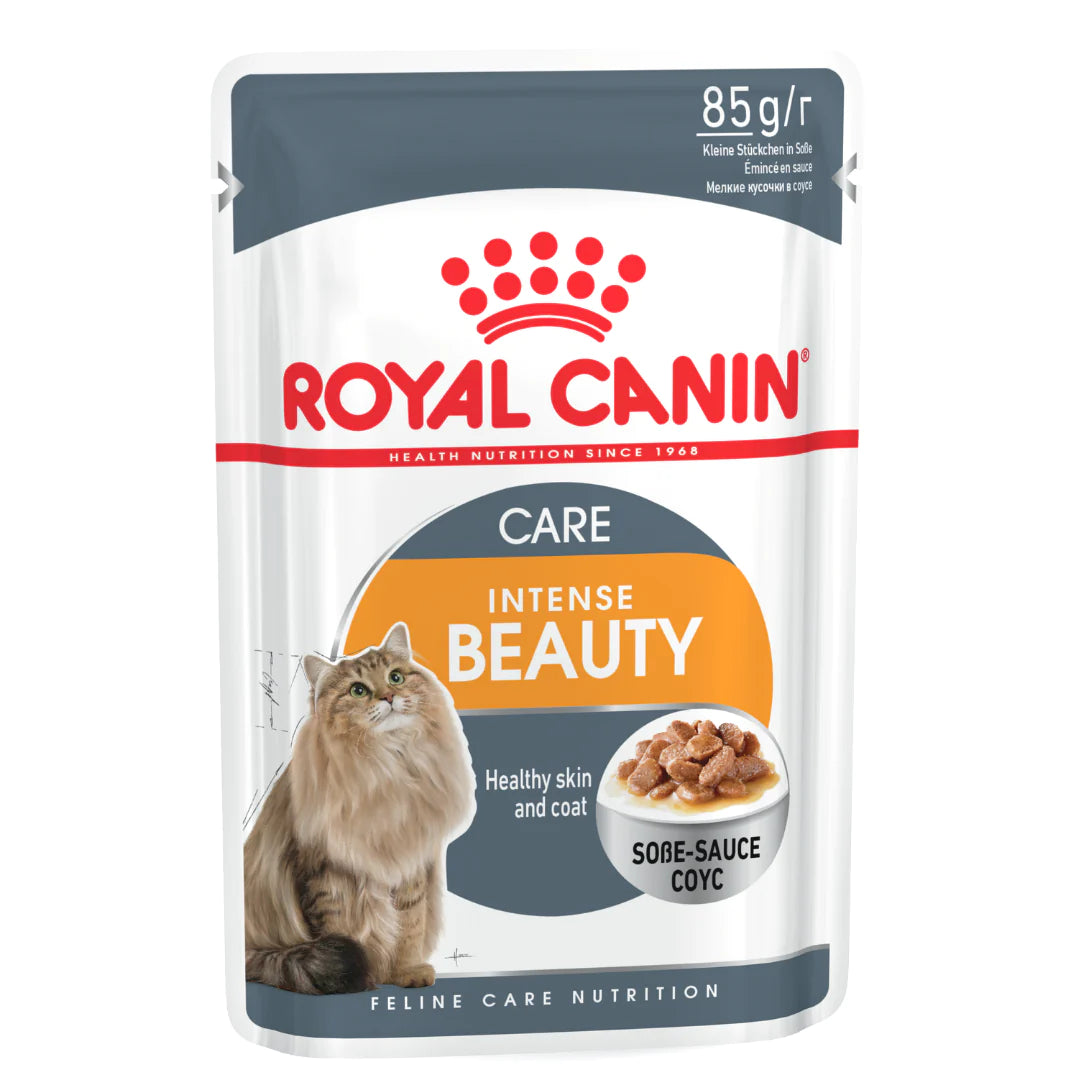 Royal Canin Intense Beauty Adult Gravy Cat Wet Food - Cadotails