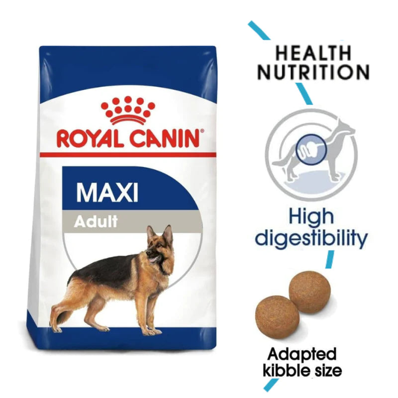 Royal Canin Maxi Adult Dog Dry Food - Cadotails