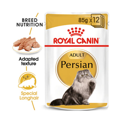 Royal Canin Persian Adult Gravy Cat Wet Food - Cadotails