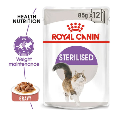 Royal Canin Sterilised Care Adult Cat Wet Food - Cadotails