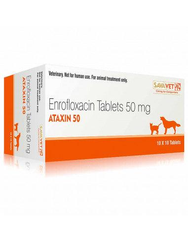 Savavet Ataxin 50Mg 10 Tablets For Dogs & Cats - Cadotails