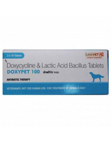 Savavet Doxypet Antibiotic Therapy 10 Tablets For Dogs - Cadotails