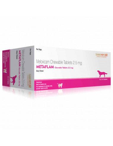 Savavet Metaflam Meloxicam 10 Chewable Tablets For Dogs - Cadotails