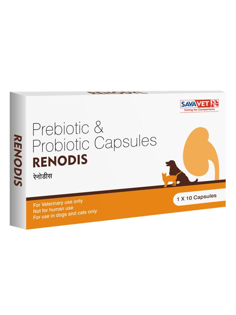 Savavet Renodis Prebiotic & Probiotic 10 Tablets For Dogs & Cats - Cadotails