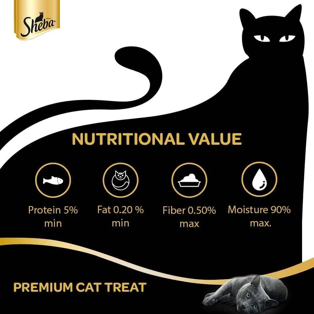 Sheba Chicken & Chicken Whitefish Sasami Selection Melty Premium Cat Treats - Cadotails