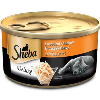 Sheba Complete Nutrition Succulent Chicken Breast In Gravy Cat Wet Food - Cadotails