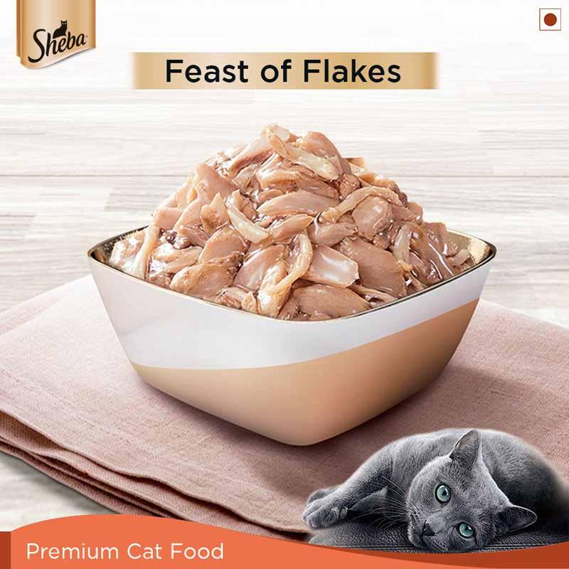 Sheba Fish With Sasami Premium Cat Wet Food - Cadotails