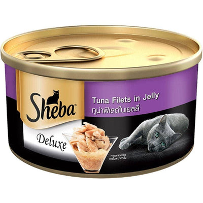 Sheba Pure Tuna Filets in Jelly Premium Cat Wet Food - Cadotails