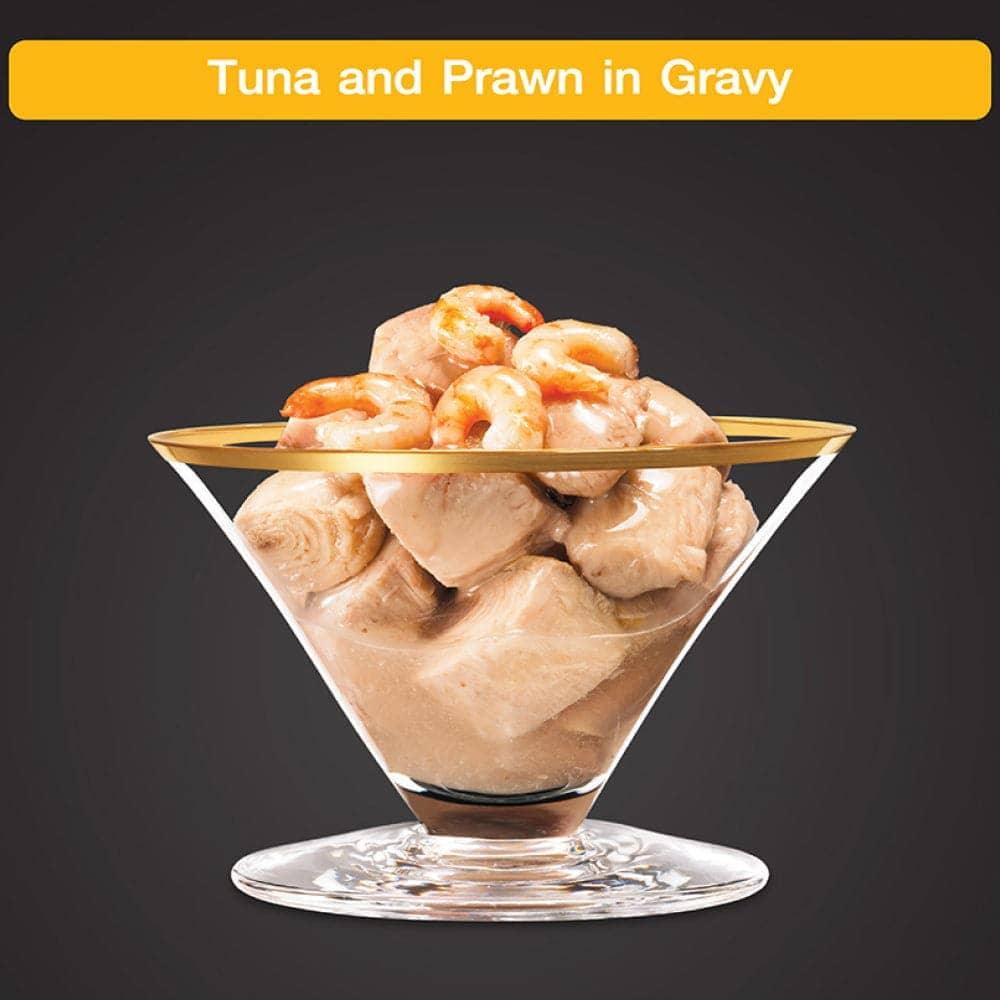 Sheba Tuna & Prawns in Gravy Premium Cat Wet Food - Cadotails