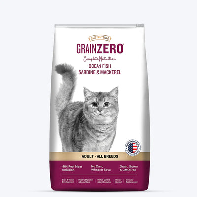 Signature Grain Zero Adult Cat Dry Food - Cadotails