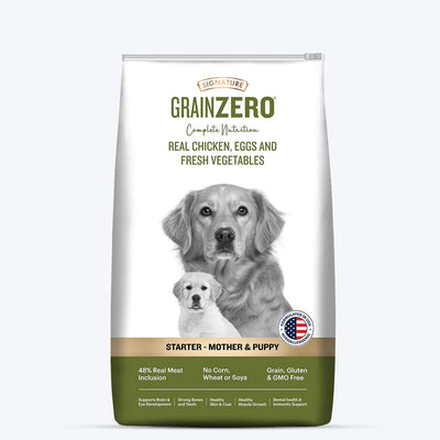 Signature Grain Zero Starter Food For Mother & Puppy Dog Dry Food - Cadotails
