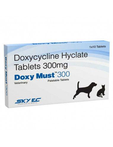 Skyec Doxy Must Doxycycline Hyclate 10 Tablets For Dogs & Cats - Cadotails