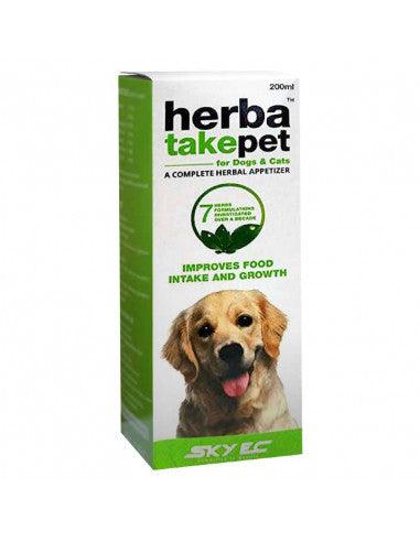 Skyec Herba Takepet Improves Food Intake And Growth For Dogs & Cats - Cadotails