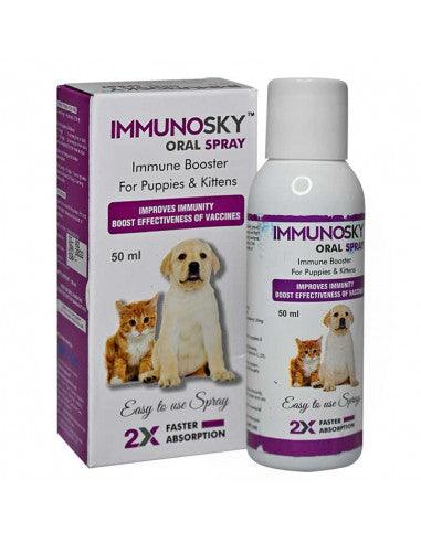 Skyec Immunosky Oral Spray Immune Boosting For Dogs & Cats - Cadotails