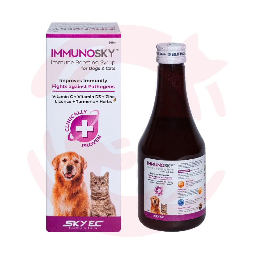 Skyec Immunosky Syrup For Dogs & Cats - Cadotails