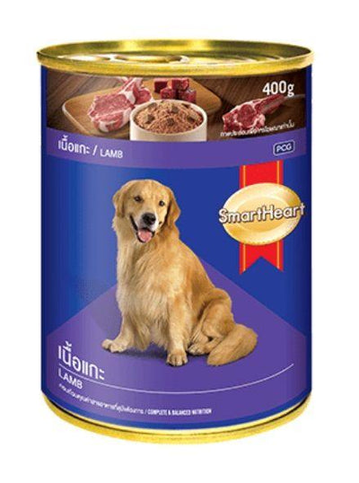 Smart Heart Lamb 400G Canned Adult Dog Wet Food - Cadotails
