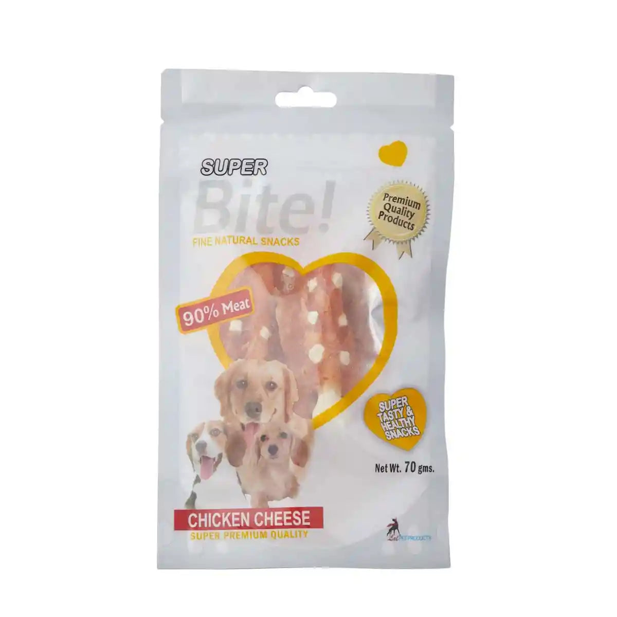 Super Bite Chicken With Cheese 70G Dog Treat - Cadotails