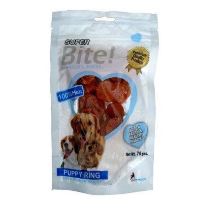 Super Bite Puppy Ring 70G Dog Treat - Cadotails